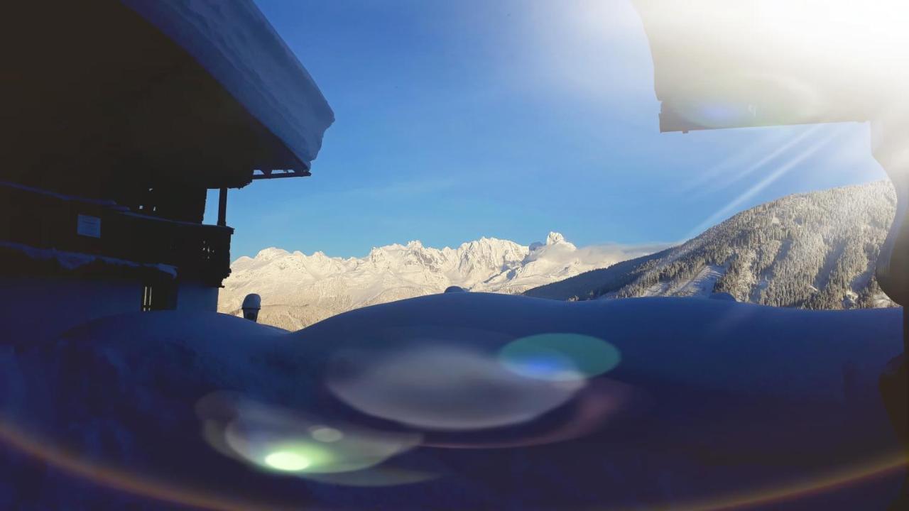 Buttermilchalm Bed & Breakfast Sankt Martin am Tennengebirge Dış mekan fotoğraf